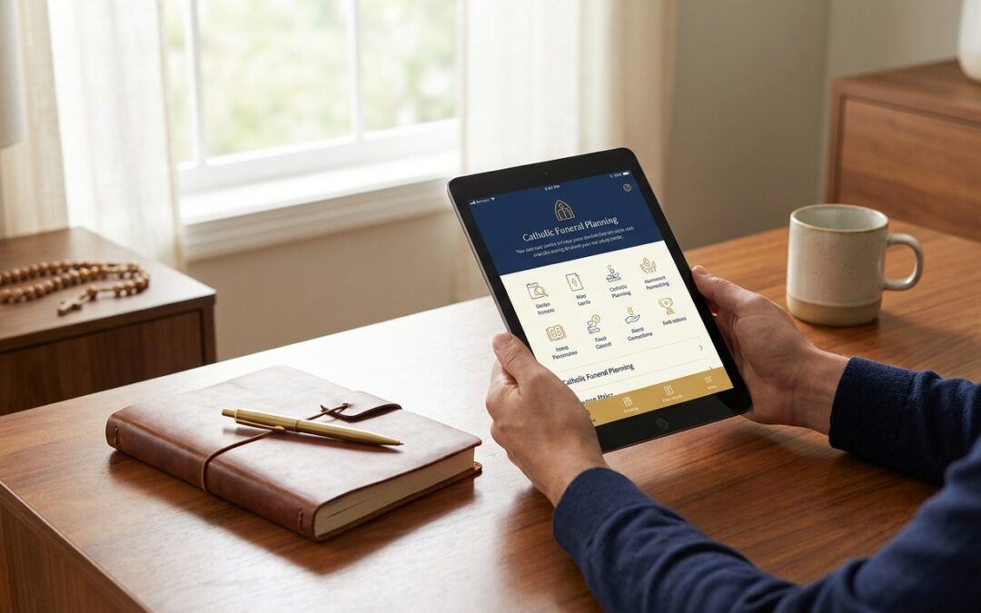 Are There Mobile Apps For Managing Catholic Funeral Arrangements?