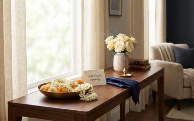 Order Flowers And Garlands Appropriate For A Hindu Funeral.