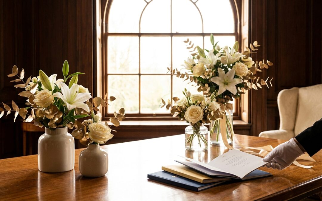 Companies Offering Floral Arrangements Suitable For Catholic Funerals.